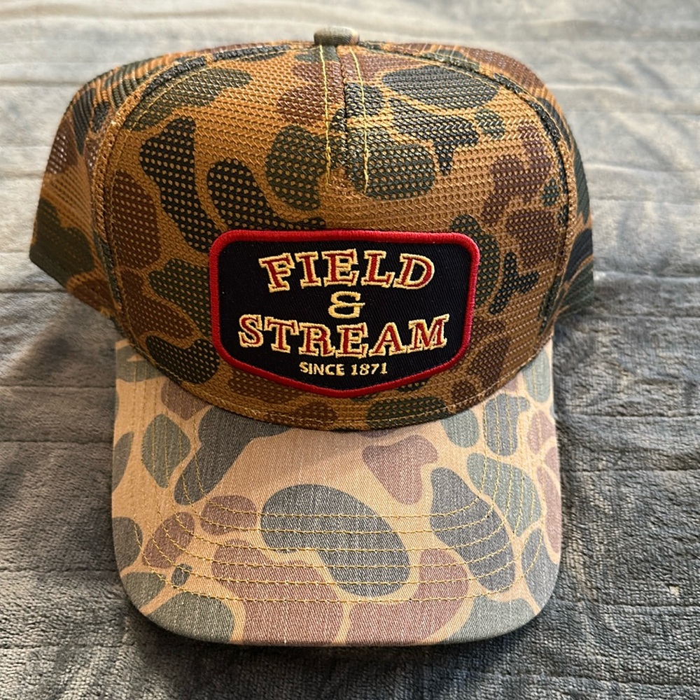 Field & Stream Roosevelt Hat Camouflage New